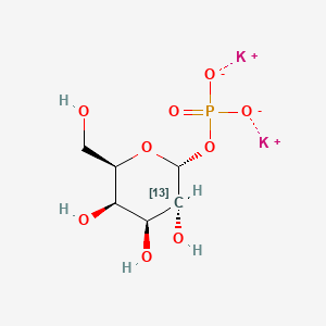 Galactose 1-phosphate-13C-1 (potassium)