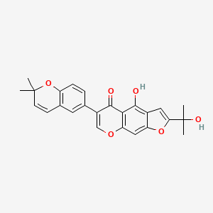 molecular formula C25H22O6 B1239577 Ulexin C 