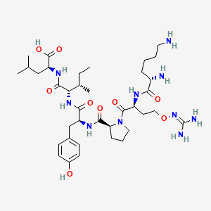 molecular formula C37H62N10O9 B12395810 hNTS1R agonist-1 