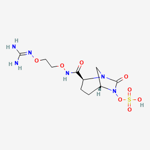 molecular formula C10H18N6O8S B12395831 Pralurbactam CAS No. 2163782-59-8