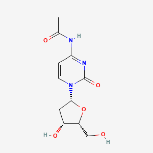 molecular formula C11H15N3O5 B12395859 N-[1-[(2R,4R,5R)-4-hydroxy-5-(hydroxymethyl)oxolan-2-yl]-2-oxopyrimidin-4-yl]acetamide 