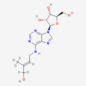 6-[(E)-4-Hydroxy-3-methylbut-2-enylamino]-9-beta-D-ribofuranosylpurine-d5