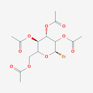 molecular formula C14H19BrO9 B12395869 1-Bromo-2,3,4,6-tetra-O-acetyl-alpha-D-glucopyranoside 