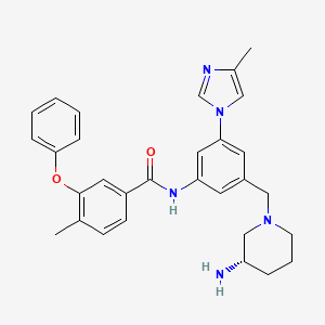 molecular formula C30H33N5O2 B12395888 Pcsk9-IN-13 