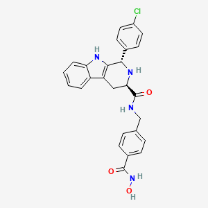 molecular formula C26H23ClN4O3 B12395891 Hdac6-IN-19 