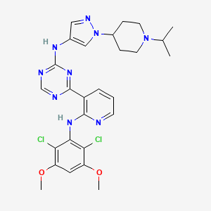 molecular formula C27H31Cl2N9O2 B12395904 Fgfr-IN-8 