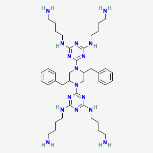 molecular formula C40H64N16 B12395941 Antimicrobial agent-6 