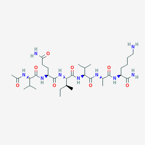 molecular formula C32H59N9O8 B12395960 Acetyl-PHF6YA amide 