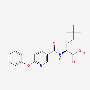 molecular formula C20H24N2O4 B12396003 Sortilin antagonist 1 