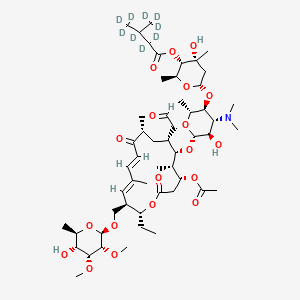 molecular formula C53H87NO19 B12396023 Tylvalosin-d9 