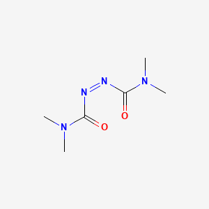 molecular formula C6H12N4O2 B1239604 (Z)-N,N,N',N'-tetramethyldiazene-1,2-dicarboxamide 