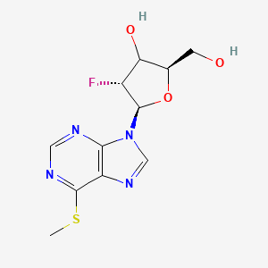 (2R,4R,5R)-4-fluoro-2-(hydroxymethyl)-5-(6-methylsulfanylpurin-9-yl)oxolan-3-ol