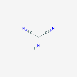 molecular formula C3HN3 B1239609 Iminomalononitrile 