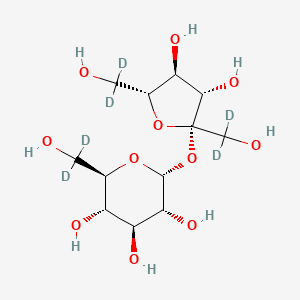 molecular formula C12H22O11 B12396156 Sucrose-d6 