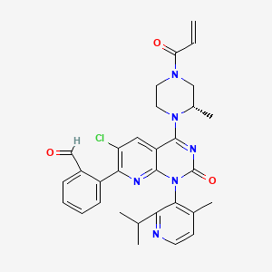 molecular formula C31H31ClN6O3 B12396183 KRAS G12C inhibitor 49 