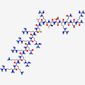 molecular formula C98H190N50O22S B12396240 Sgp91 ds-tat 