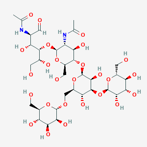 molecular formula C34H58N2O26 B12396251 Paucimannose 