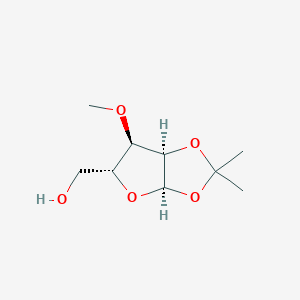 molecular formula C9H16O5 B12396253 1,2-Di-O-isopropylidene-3-O-methyl-D-ribofuranose 