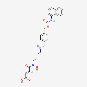 molecular formula C27H29N3O6 B12396321 Jhdm-IN-1 