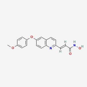 molecular formula C19H16N2O4 B12396341 Hdac6-IN-11 