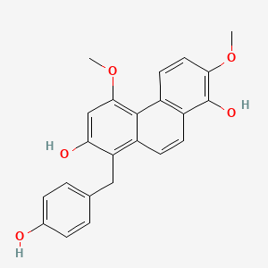 molecular formula C23H20O5 B12396346 BChE-IN-10 