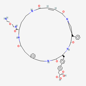 molecular formula C53H61N7O11 B12396379 CypD-IN-3 