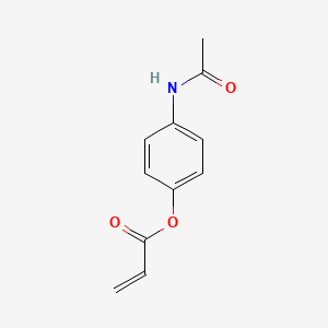 molecular formula C11H11NO3 B1239638 4-Acryloyloxyacetanilide CAS No. 86229-44-9