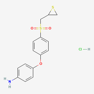 molecular formula C15H16ClNO3S2 B12396387 ND-322 HCl 