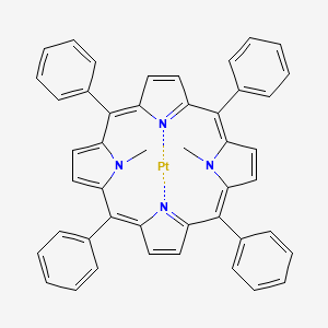 molecular formula C46H34N4Pt B12396405 (meso-Tetraphenylporphinato)platinum 