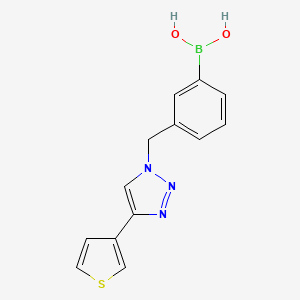 molecular formula C13H12BN3O2S B12396407 Kpc-2-IN-1 