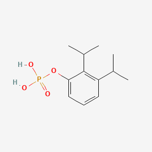 molecular formula C12H19O4P B1239646 Diisopropylphenylphosphate CAS No. 51496-03-8