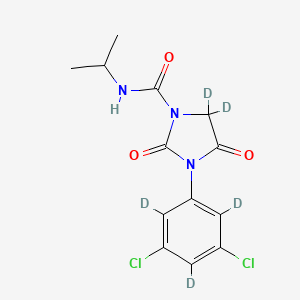 molecular formula C13H13Cl2N3O3 B12396462 Iprodione-d5 