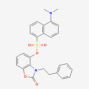 molecular formula C27H24N2O5S B12396484 iNOs-IN-3 