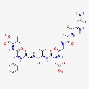 molecular formula C35H53N9O12 B12396494 Lactoferrin (322-329) (human) 