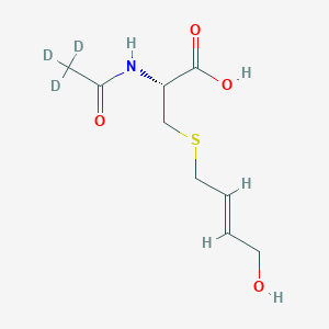 N-Acetyl-S-(4-hydroxy-2-buten-1-yl)-L-cysteine-d3