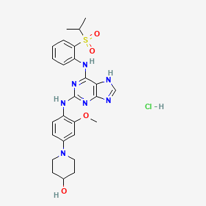 molecular formula C26H32ClN7O4S B12396513 Mps1-IN-3 (hydrochloride) 