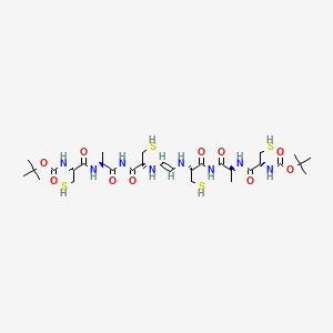 molecular formula C30H52N8O10S4 B1239655 Bcacn CAS No. 93629-01-7