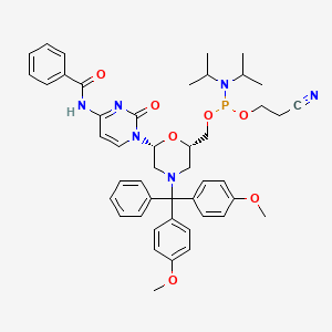 N-DMTr-N4-benzoyl-morpholino-cytosine-5'-O-phosphoramidite