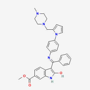 molecular formula C33H33N5O3 B12396576 Multi-kinase-IN-3 