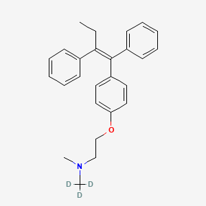 molecular formula C26H29NO B12396606 Tamoxifen-d3 