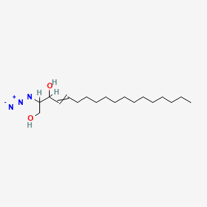 molecular formula C18H35N3O2 B1239664 2-Azidosphingosine 