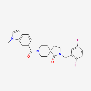 molecular formula C25H25F2N3O2 B12396645 Ripk1-IN-14 