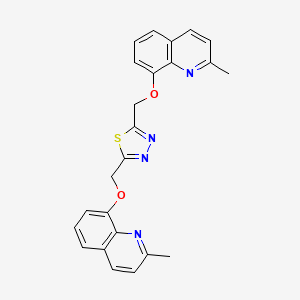 molecular formula C24H20N4O2S B12396706 XO/Cox/lox-IN-1 