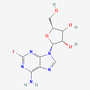 (2R,3S,5R)-2-(6-amino-2-fluoropurin-9-yl)-5-(hydroxymethyl)oxolane-3,4-diol