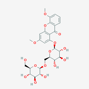 molecular formula C27H32O15 B12396746 Kouitchenside G 