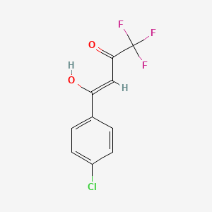 (Z)-4-(4-chlorophenyl)-1,1,1-trifluoro-4-hydroxybut-3-en-2-one