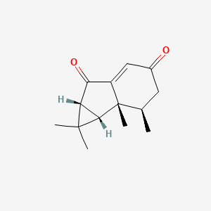 molecular formula C14H18O2 B12396786 Nardoaristolone B 