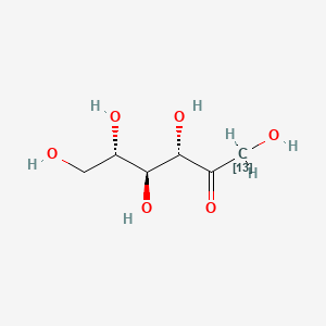 molecular formula C6H12O6 B12396816 L-Psicose-13C 