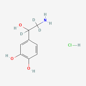 DL-Norepinephrine-d3 (hydrochloride)