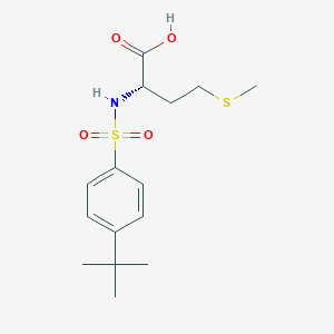 ((4-(tert-Butyl)phenyl)sulfonyl)-L-methionine